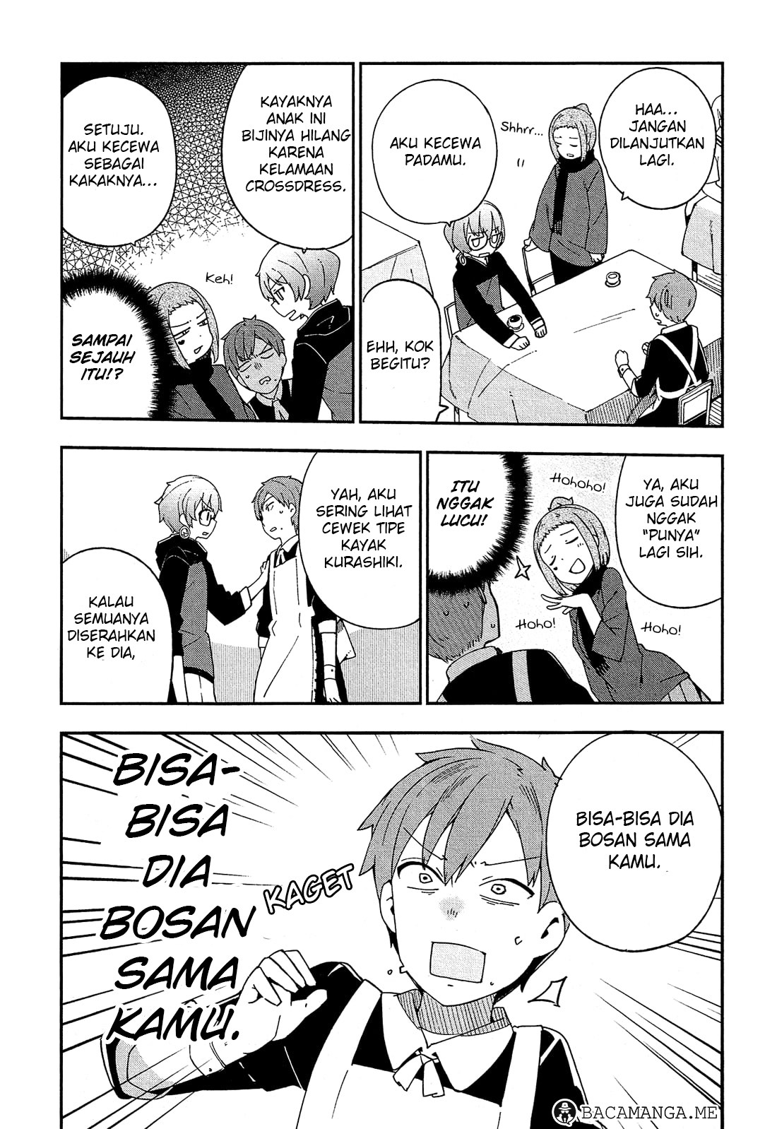 Ookami Shounen wa Kyou mo Uso wo Kasaneru Chapter 32 Bahasa Indonesia