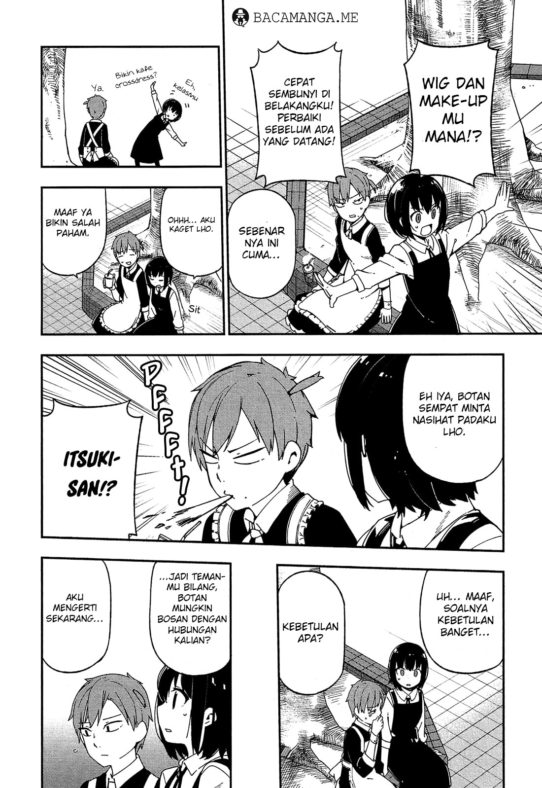 Ookami Shounen wa Kyou mo Uso wo Kasaneru Chapter 32 Bahasa Indonesia