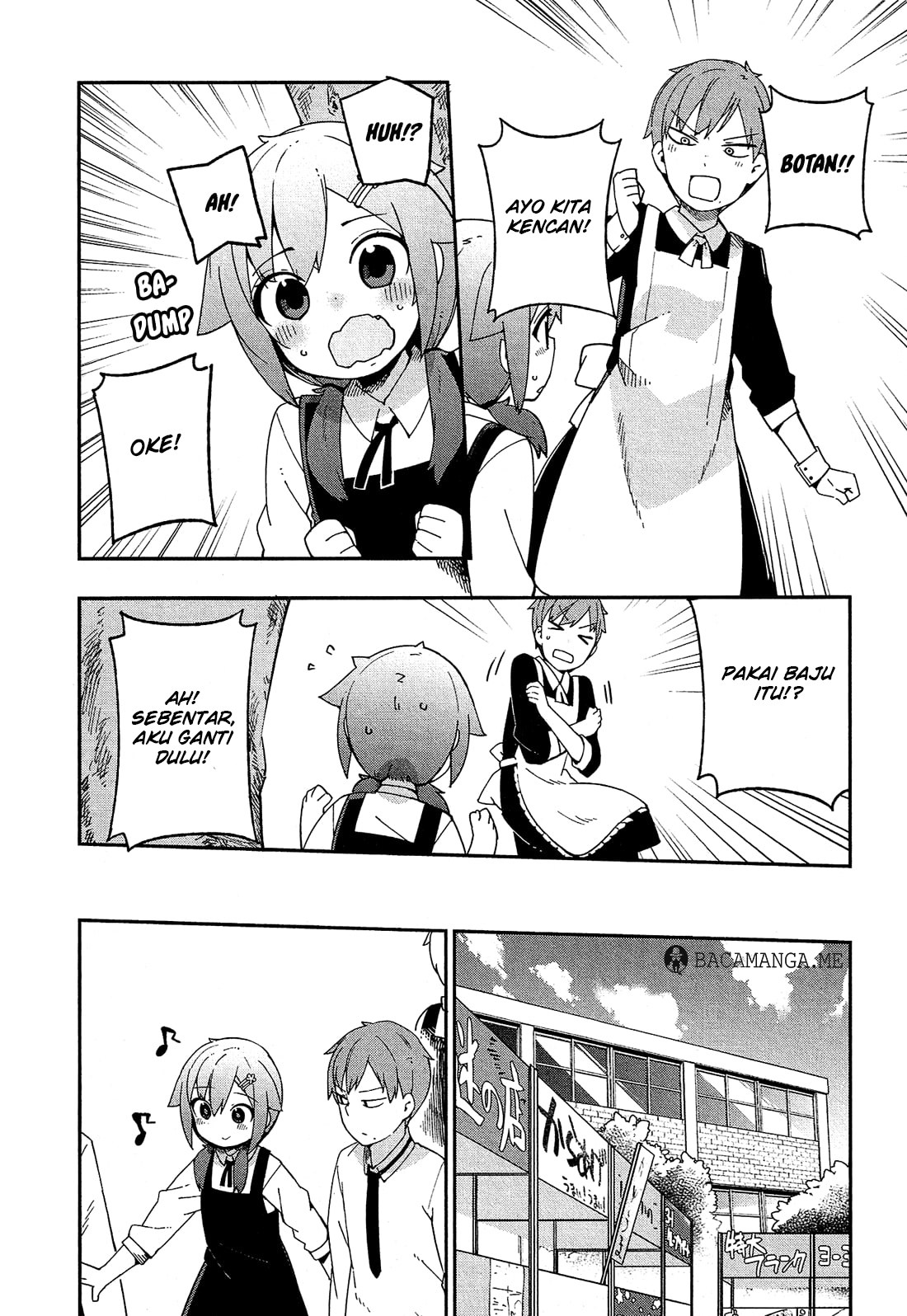 Ookami Shounen wa Kyou mo Uso wo Kasaneru Chapter 32 Bahasa Indonesia