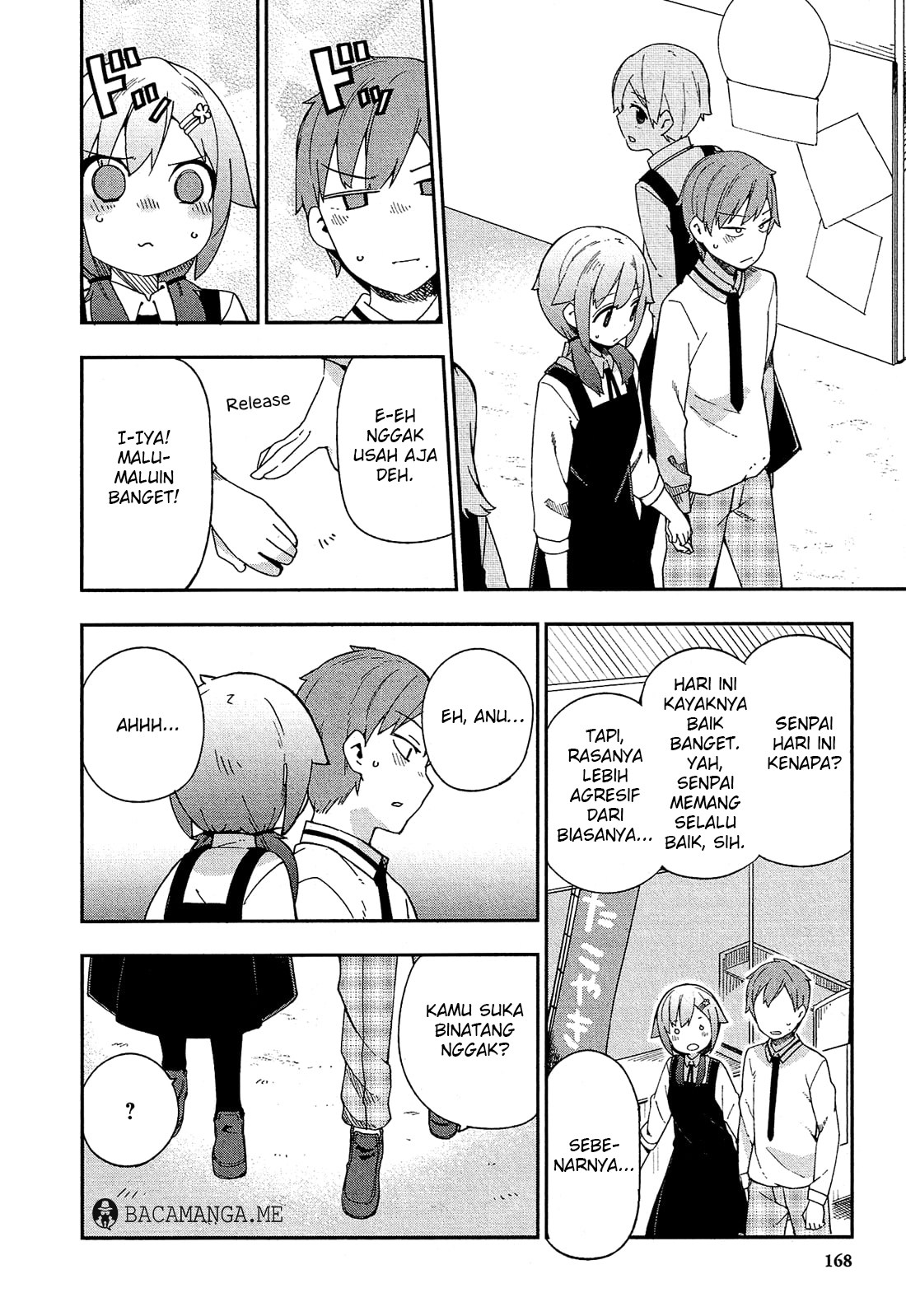 Ookami Shounen wa Kyou mo Uso wo Kasaneru Chapter 32 Bahasa Indonesia