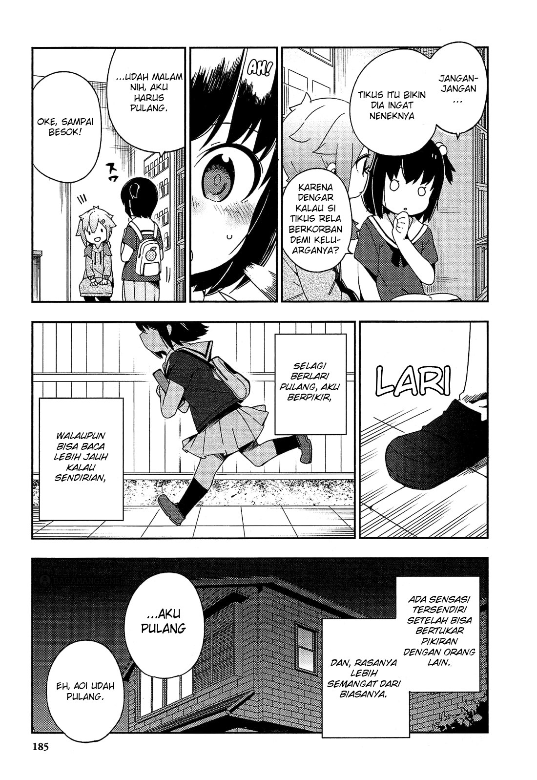 Ookami Shounen wa Kyou mo Uso wo Kasaneru Chapter 32 Bahasa Indonesia