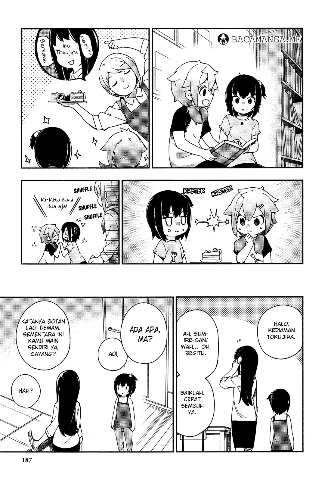 Ookami Shounen wa Kyou mo Uso wo Kasaneru Chapter 32 Bahasa Indonesia