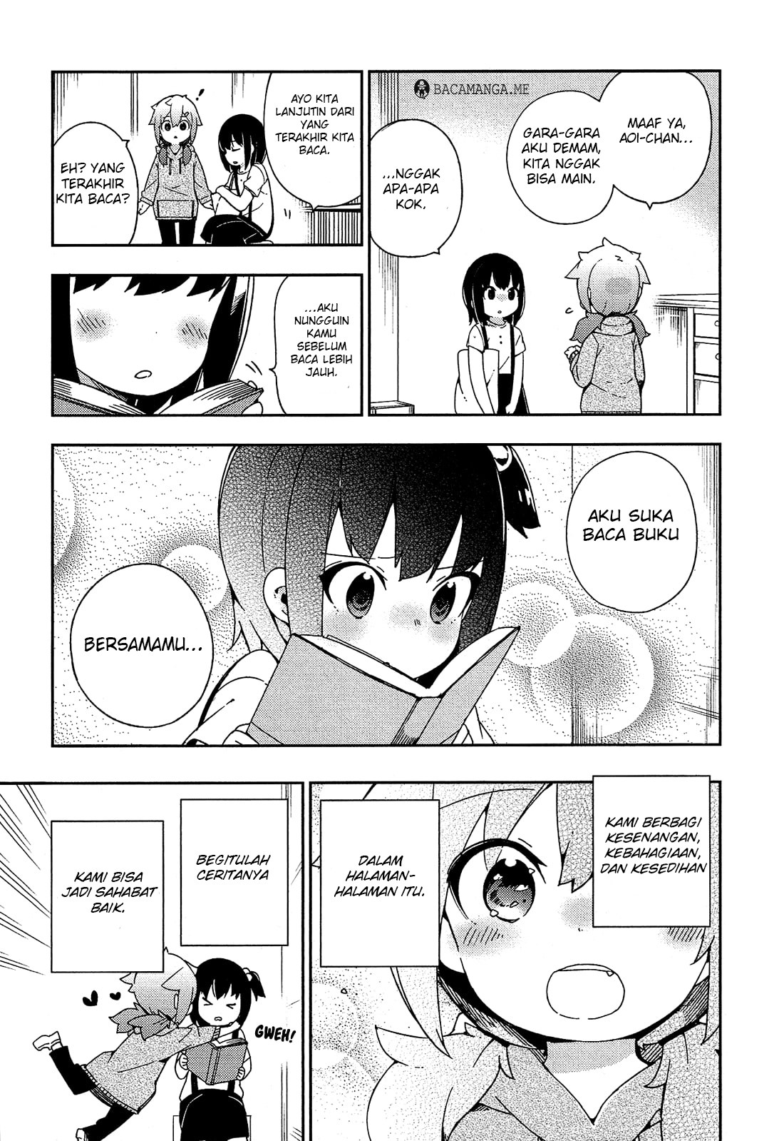 Ookami Shounen wa Kyou mo Uso wo Kasaneru Chapter 32 Bahasa Indonesia