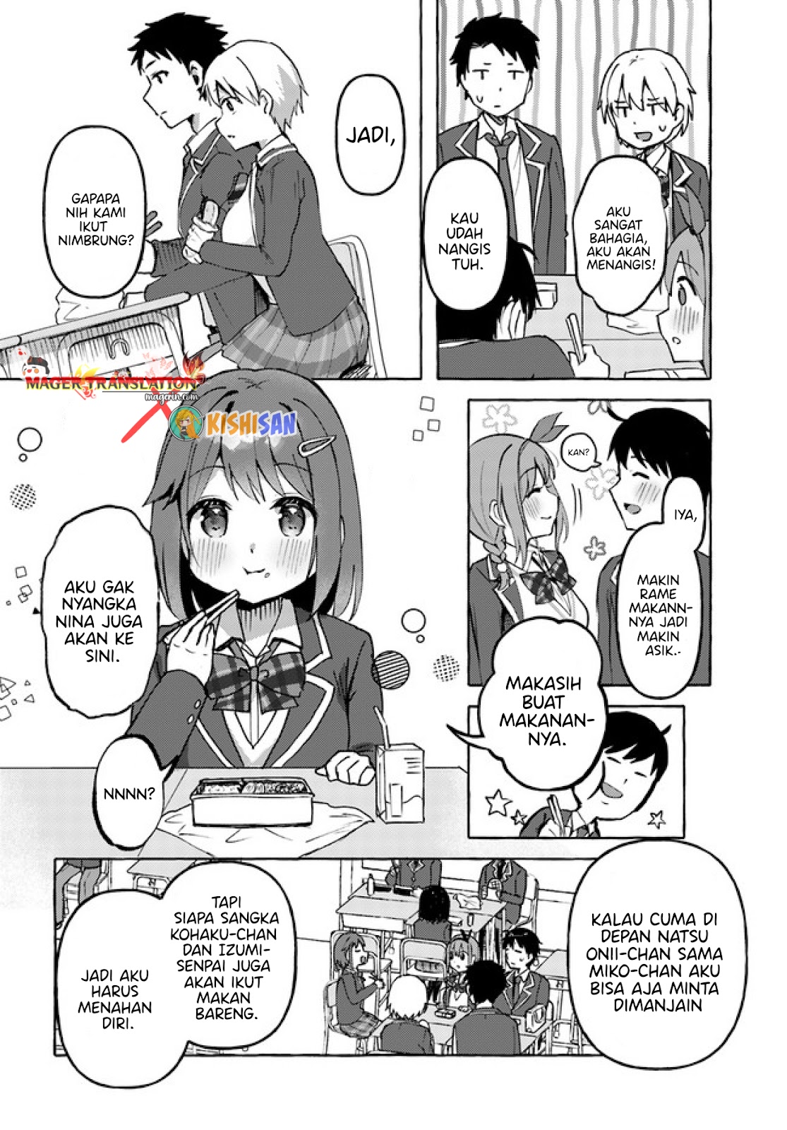 Oppai Momitai-tte Sakendara, Imouto no Tomodachi to Tsukiau Koto ni Narimashita chapter 4