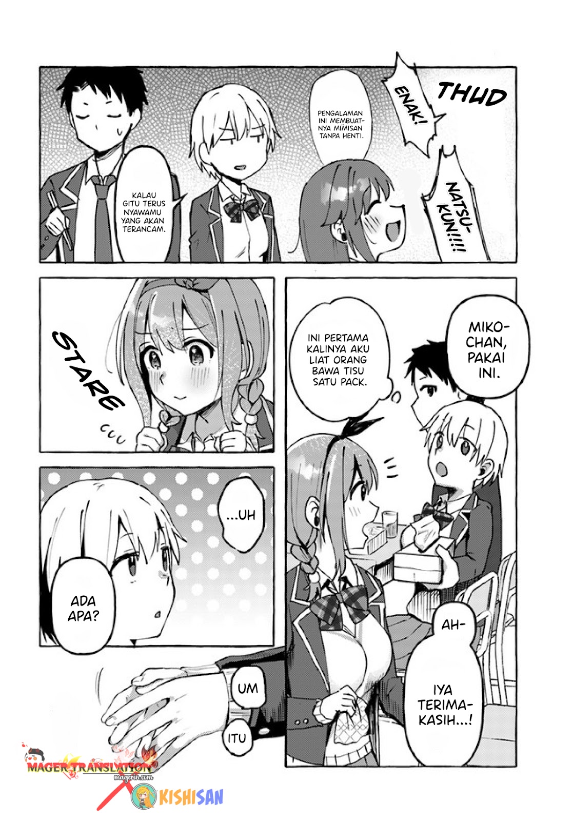 Oppai Momitai-tte Sakendara, Imouto no Tomodachi to Tsukiau Koto ni Narimashita chapter 4