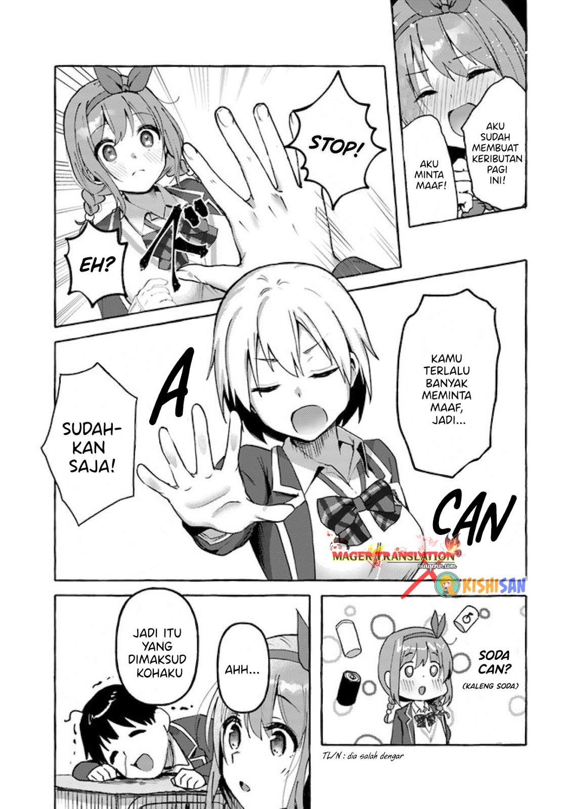 Oppai Momitai-tte Sakendara, Imouto no Tomodachi to Tsukiau Koto ni Narimashita chapter 4