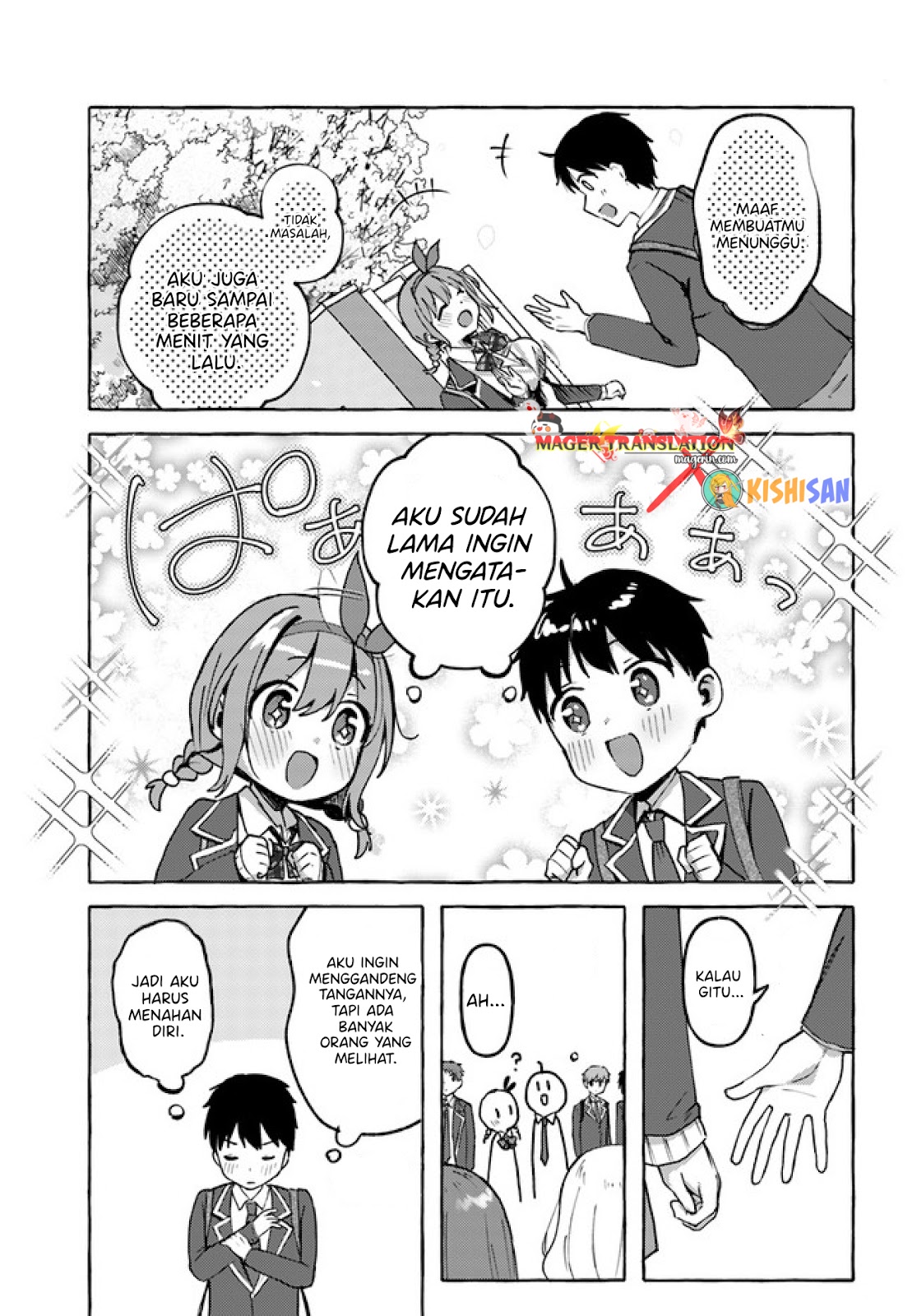 Oppai Momitai-tte Sakendara, Imouto no Tomodachi to Tsukiau Koto ni Narimashita chapter 4