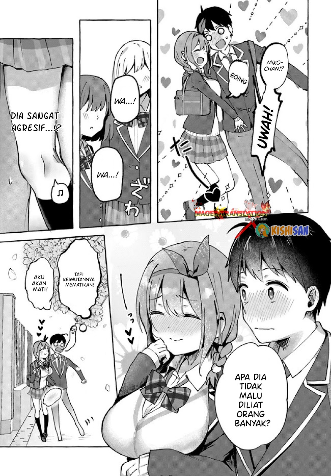 Oppai Momitai-tte Sakendara, Imouto no Tomodachi to Tsukiau Koto ni Narimashita chapter 4
