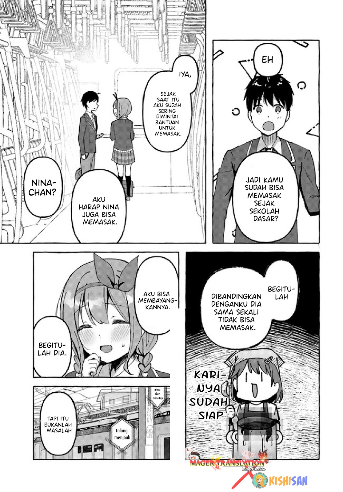 Oppai Momitai-tte Sakendara, Imouto no Tomodachi to Tsukiau Koto ni Narimashita chapter 4