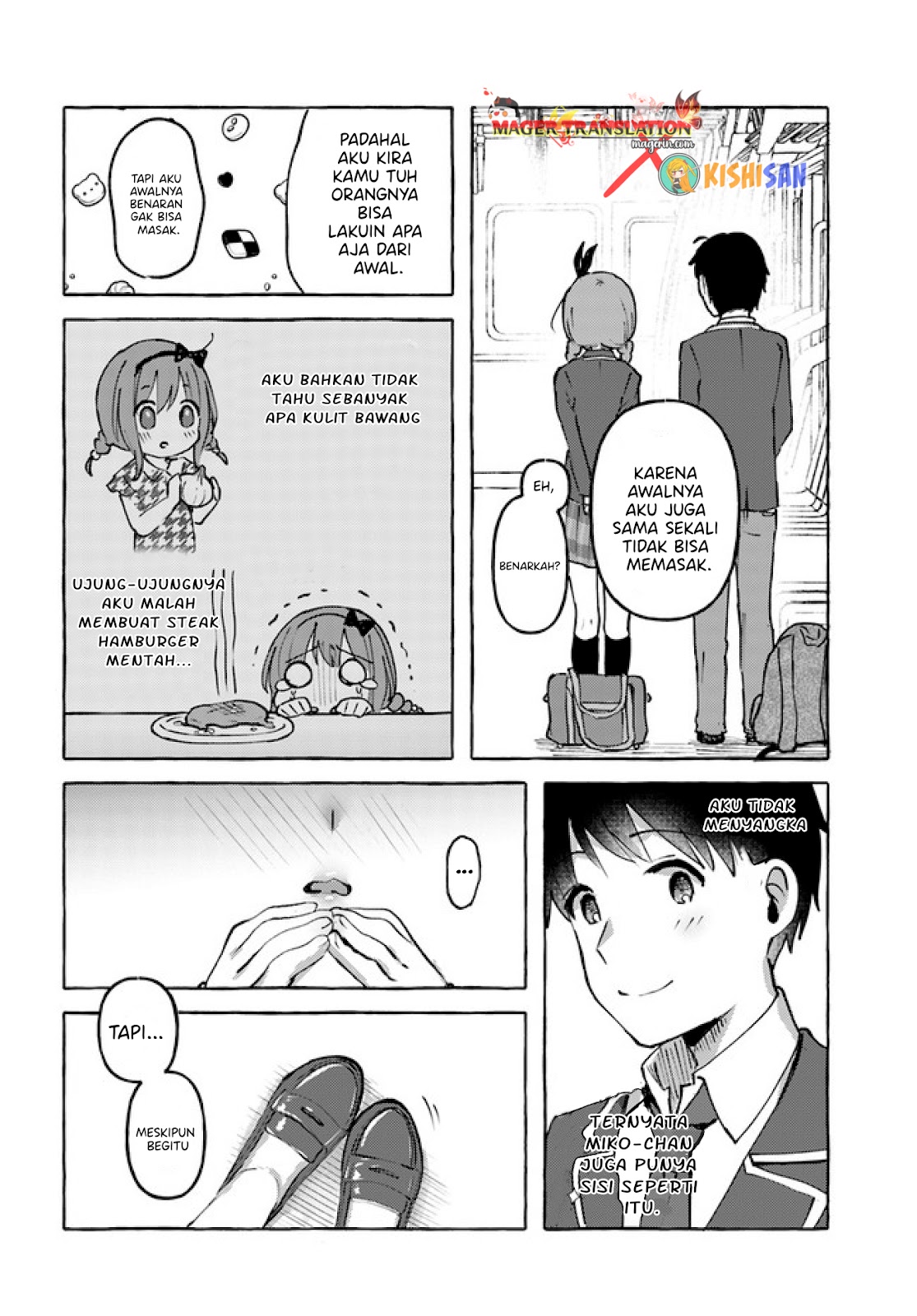 Oppai Momitai-tte Sakendara, Imouto no Tomodachi to Tsukiau Koto ni Narimashita chapter 4