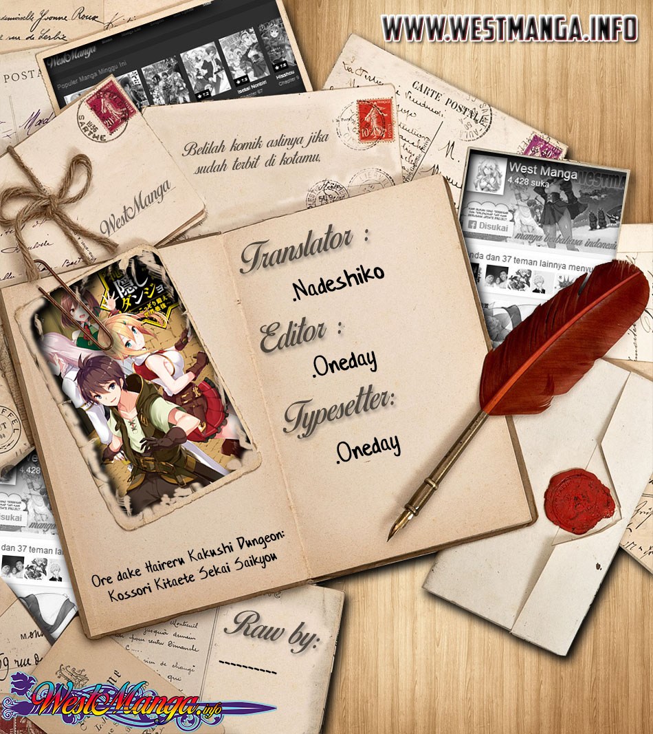 Ore dake Haireru Kakushi Dungeon: Kossori Kitaete Sekai Saikyou chapter 13