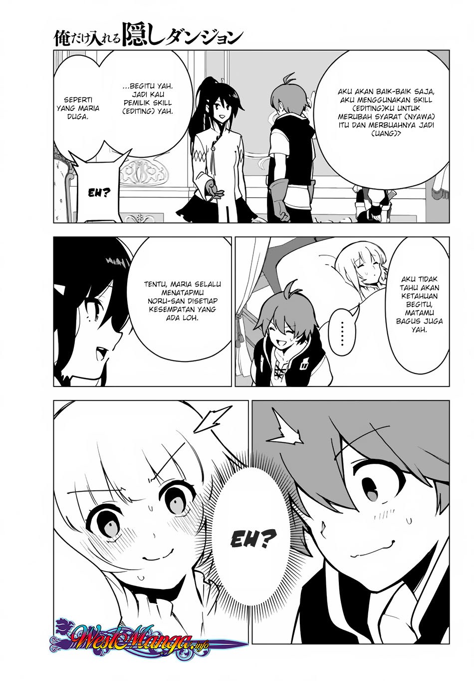 Ore dake Haireru Kakushi Dungeon: Kossori Kitaete Sekai Saikyou chapter 13