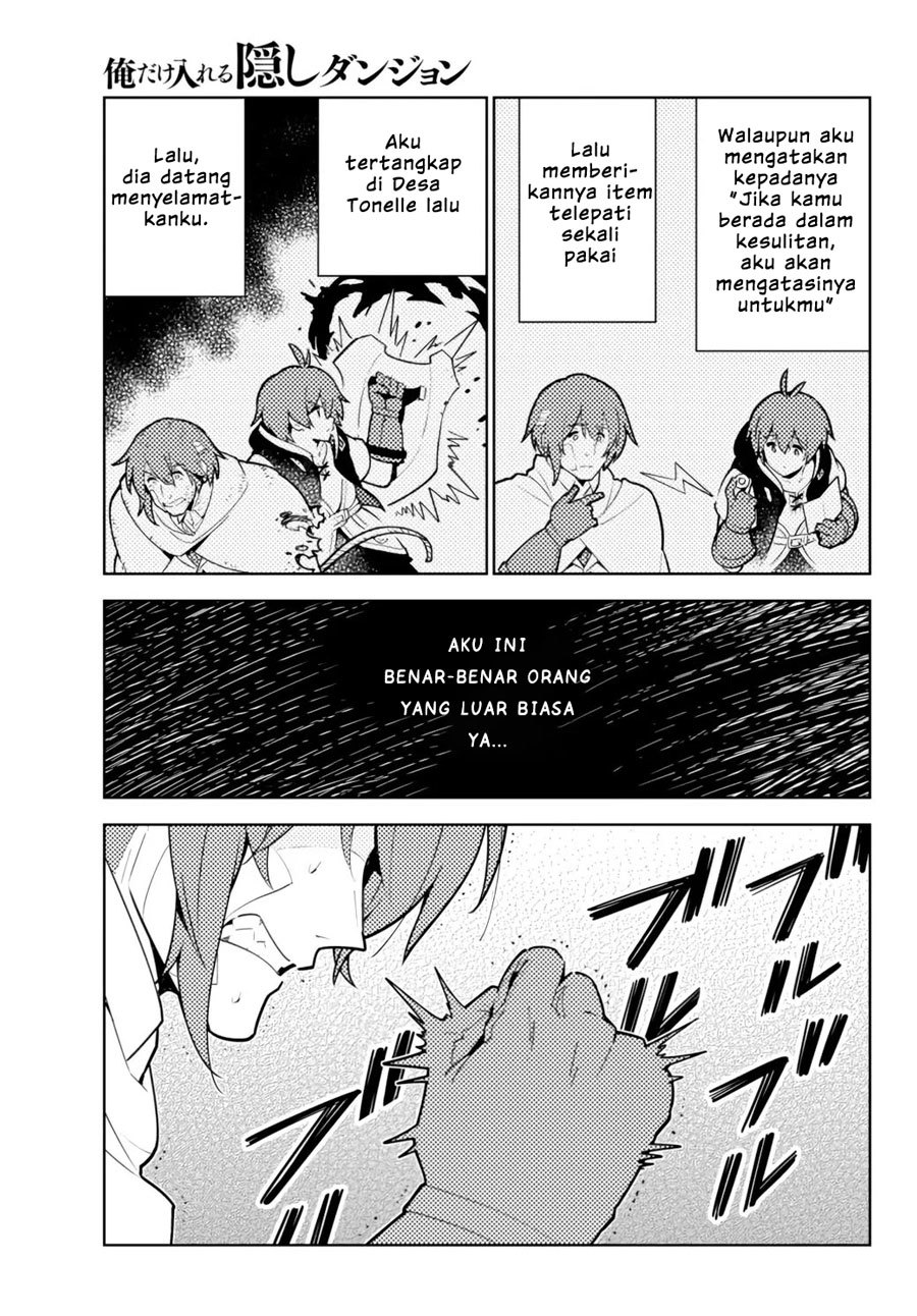 Ore dake Haireru Kakushi Dungeon: Kossori Kitaete Sekai Saikyou chapter 52