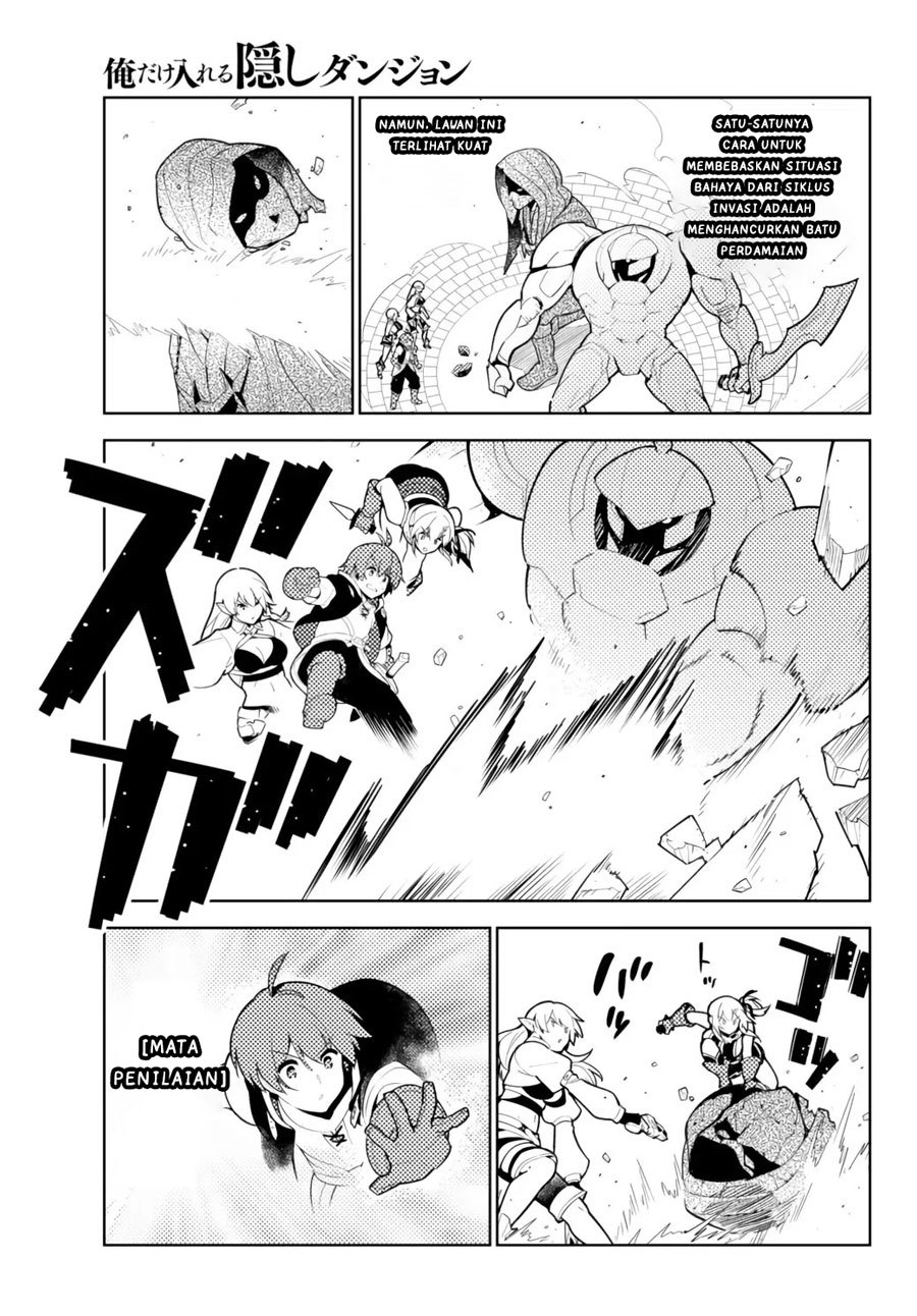 Ore dake Haireru Kakushi Dungeon: Kossori Kitaete Sekai Saikyou chapter 52