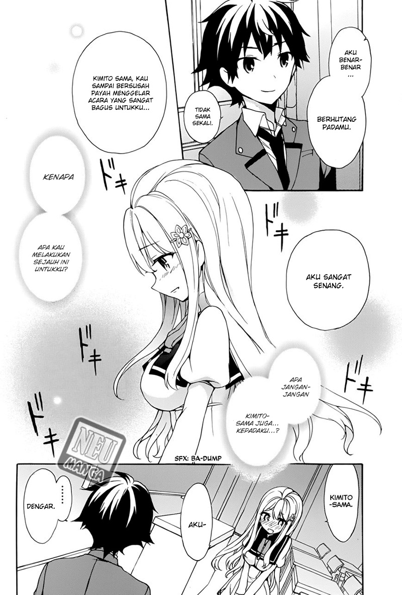 Ore ga Ojousama Gakkou ni “Shomin Sample” Toshite Rachirareta Ken Chapter 10 Bahasa Indonesia