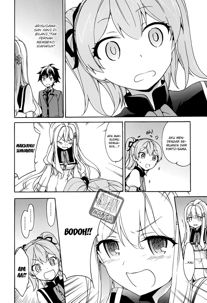 Ore ga Ojousama Gakkou ni “Shomin Sample” Toshite Rachirareta Ken Chapter 10 Bahasa Indonesia
