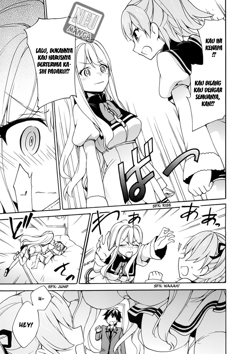 Ore ga Ojousama Gakkou ni “Shomin Sample” Toshite Rachirareta Ken Chapter 10 Bahasa Indonesia