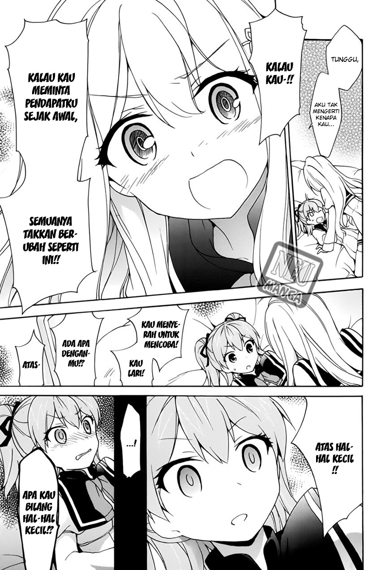 Ore ga Ojousama Gakkou ni “Shomin Sample” Toshite Rachirareta Ken Chapter 10 Bahasa Indonesia