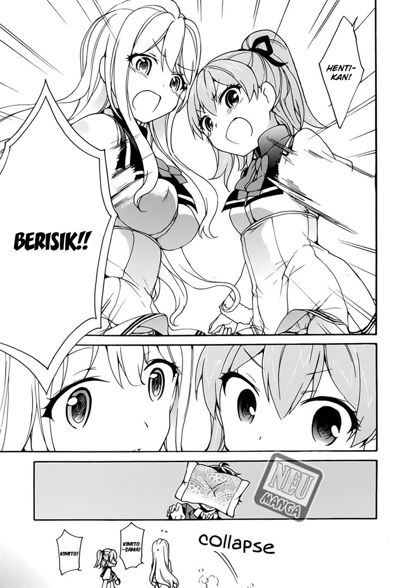 Ore ga Ojousama Gakkou ni “Shomin Sample” Toshite Rachirareta Ken Chapter 10 Bahasa Indonesia