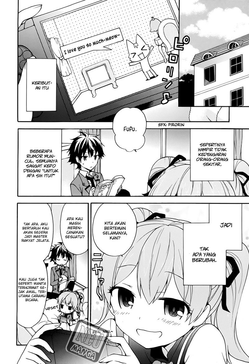 Ore ga Ojousama Gakkou ni “Shomin Sample” Toshite Rachirareta Ken Chapter 10 Bahasa Indonesia