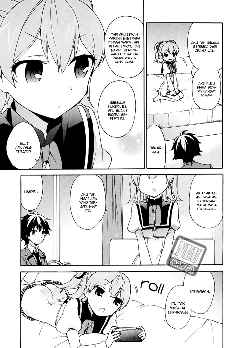Ore ga Ojousama Gakkou ni “Shomin Sample” Toshite Rachirareta Ken Chapter 10 Bahasa Indonesia