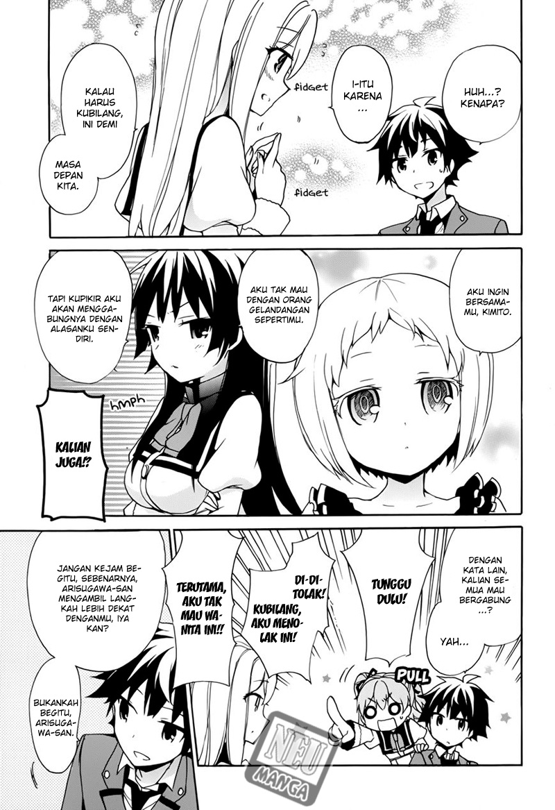 Ore ga Ojousama Gakkou ni “Shomin Sample” Toshite Rachirareta Ken Chapter 10 Bahasa Indonesia