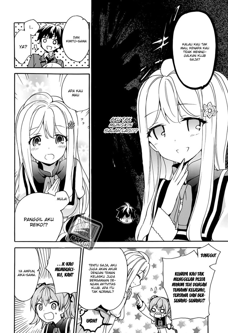 Ore ga Ojousama Gakkou ni “Shomin Sample” Toshite Rachirareta Ken Chapter 10 Bahasa Indonesia