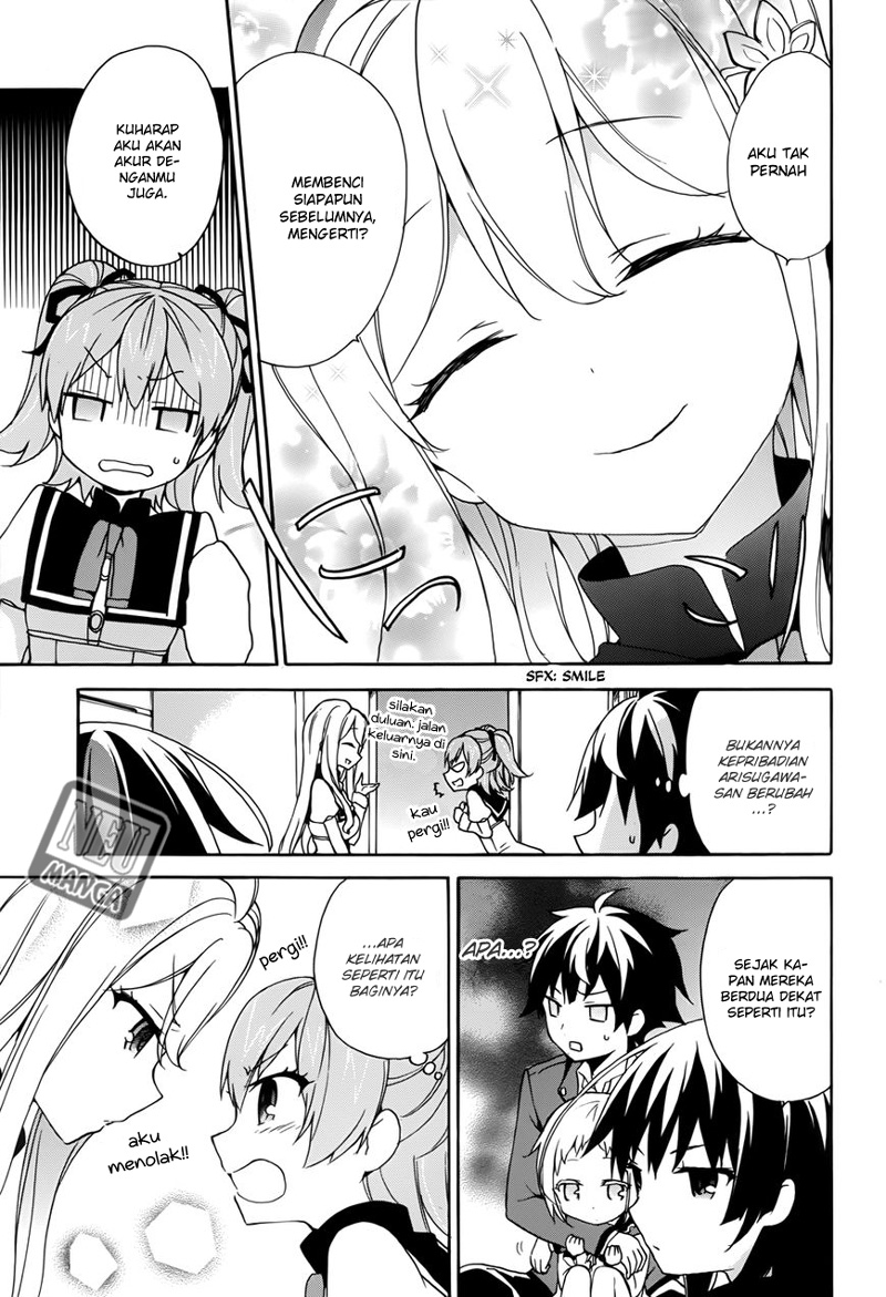 Ore ga Ojousama Gakkou ni “Shomin Sample” Toshite Rachirareta Ken Chapter 10 Bahasa Indonesia