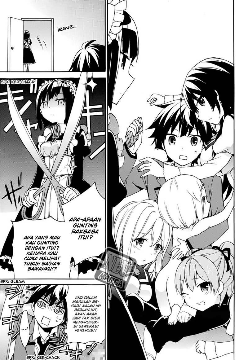 Ore ga Ojousama Gakkou ni “Shomin Sample” Toshite Rachirareta Ken Chapter 10 Bahasa Indonesia