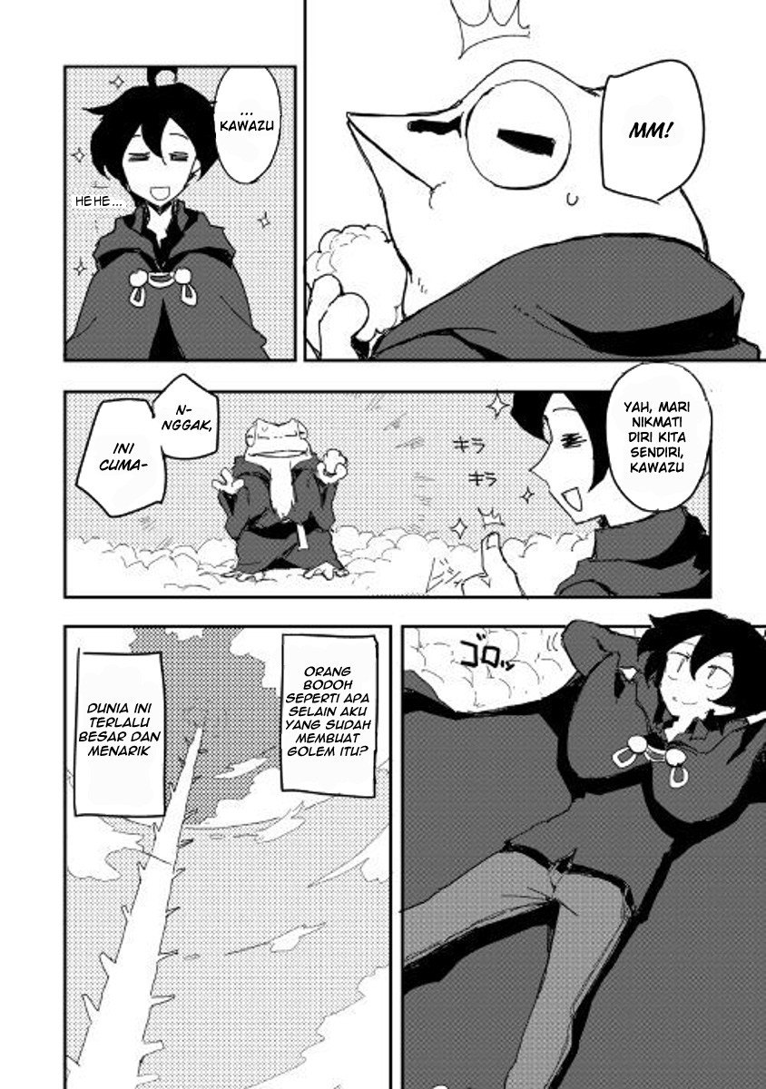 Ore to Kawazu-san no Isekai Hourouki Chapter 30 Bahasa Indonesia