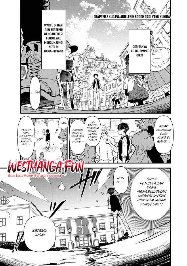 Ore, Yuusha janai desu kara. – VR Sekai no Chouten ni Kunrin Seshi Otoko. Tenseishi, Level 1 no Mushoku kara Restart suru chapter 2