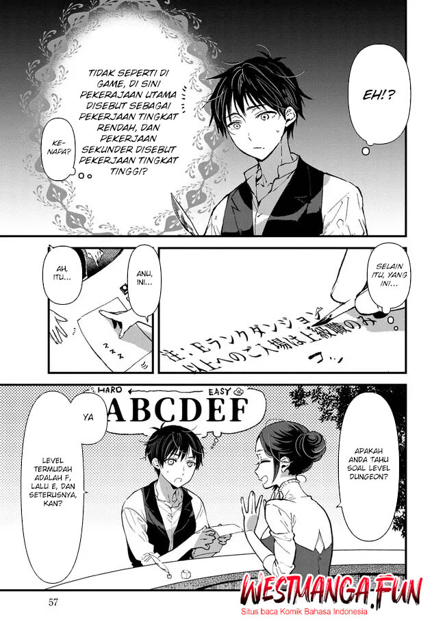 Ore, Yuusha janai desu kara. – VR Sekai no Chouten ni Kunrin Seshi Otoko. Tenseishi, Level 1 no Mushoku kara Restart suru chapter 2