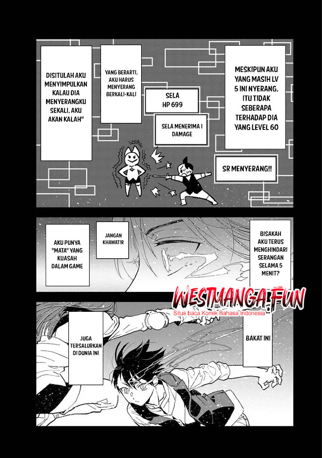 Ore, Yuusha janai desu kara. – VR Sekai no Chouten ni Kunrin Seshi Otoko. Tenseishi, Level 1 no Mushoku kara Restart suru chapter 2