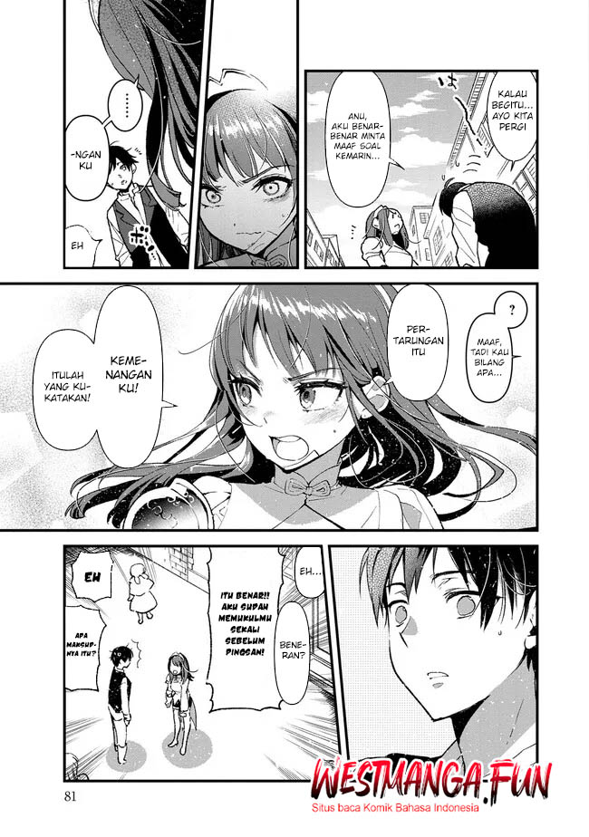 Ore, Yuusha janai desu kara. – VR Sekai no Chouten ni Kunrin Seshi Otoko. Tenseishi, Level 1 no Mushoku kara Restart suru chapter 2