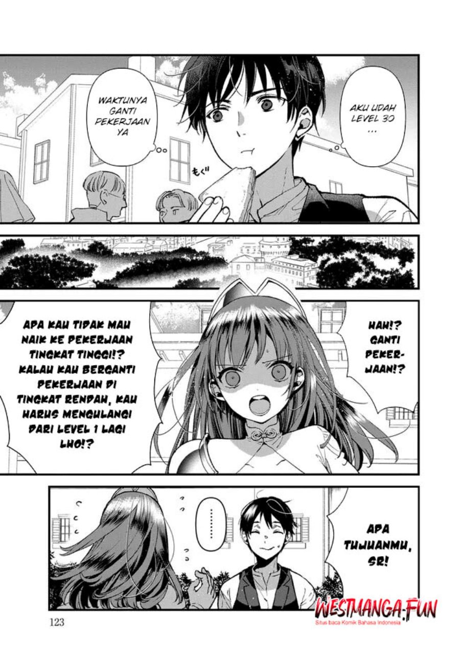 Ore, Yuusha janai desu kara. – VR Sekai no Chouten ni Kunrin Seshi Otoko. Tenseishi, Level 1 no Mushoku kara Restart suru chapter 4