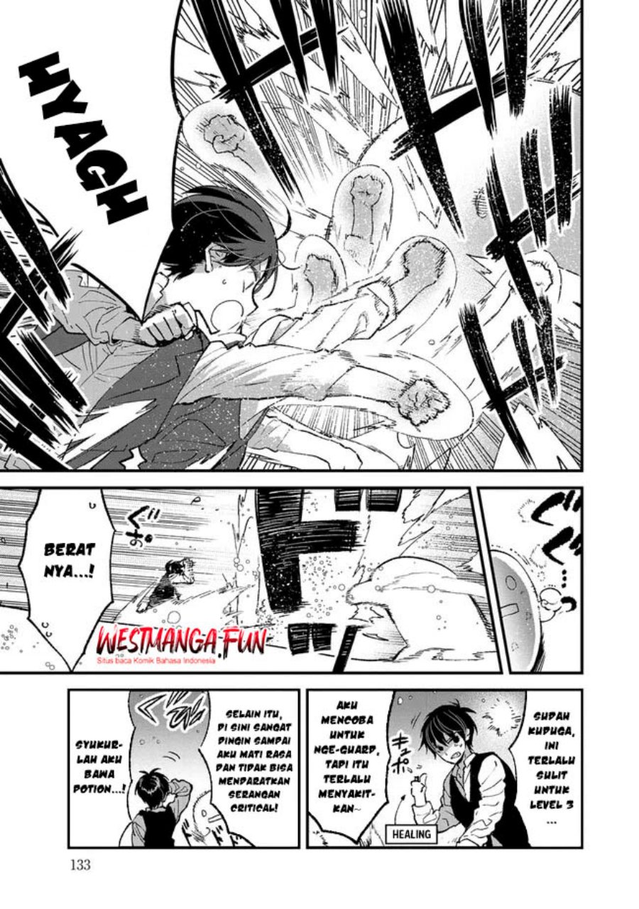 Ore, Yuusha janai desu kara. – VR Sekai no Chouten ni Kunrin Seshi Otoko. Tenseishi, Level 1 no Mushoku kara Restart suru chapter 4