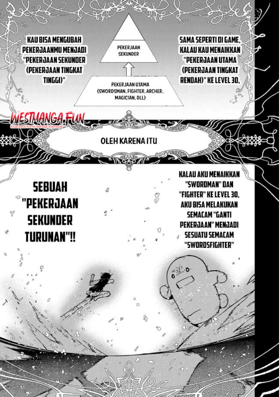 Ore, Yuusha janai desu kara. – VR Sekai no Chouten ni Kunrin Seshi Otoko. Tenseishi, Level 1 no Mushoku kara Restart suru chapter 4