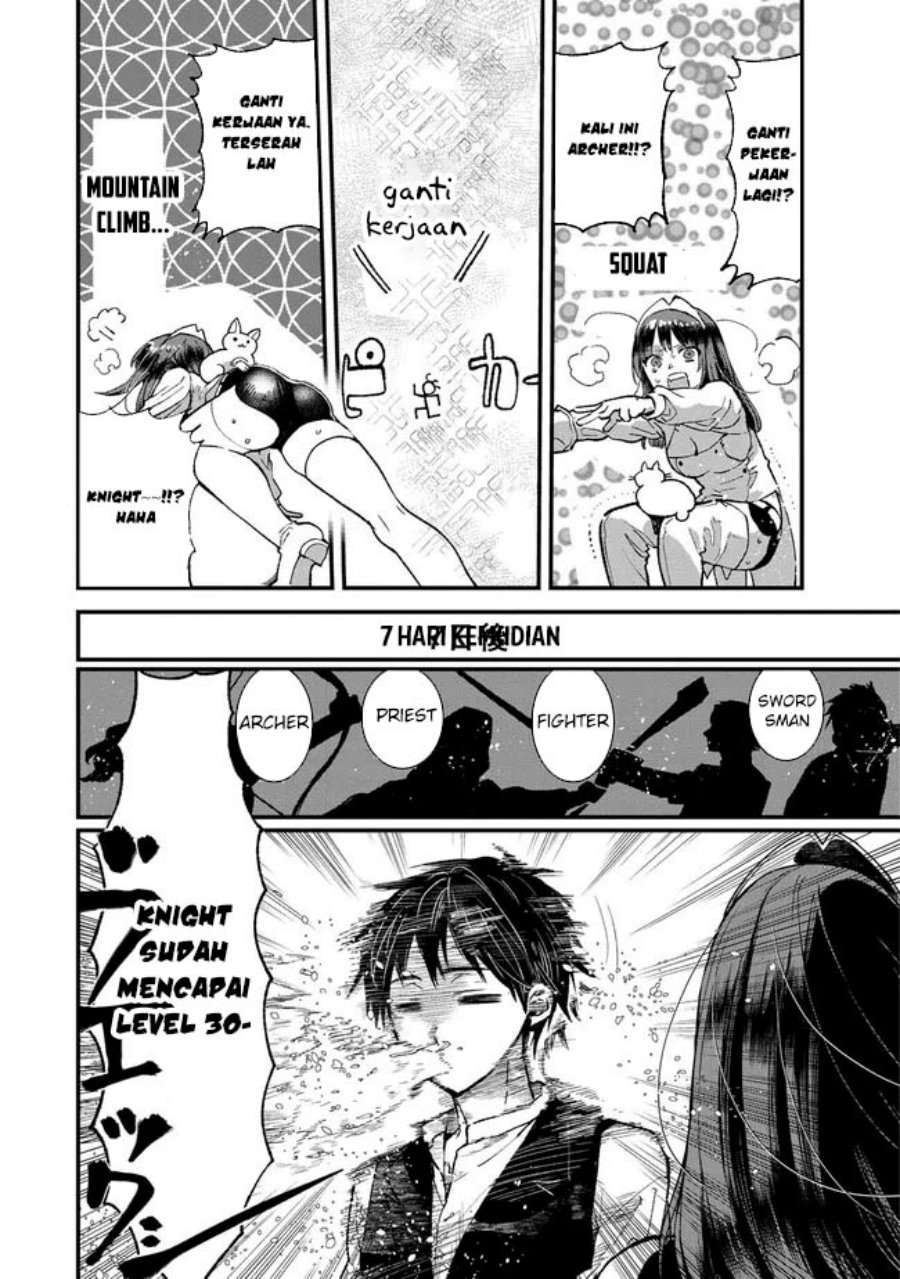 Ore, Yuusha janai desu kara. – VR Sekai no Chouten ni Kunrin Seshi Otoko. Tenseishi, Level 1 no Mushoku kara Restart suru chapter 4