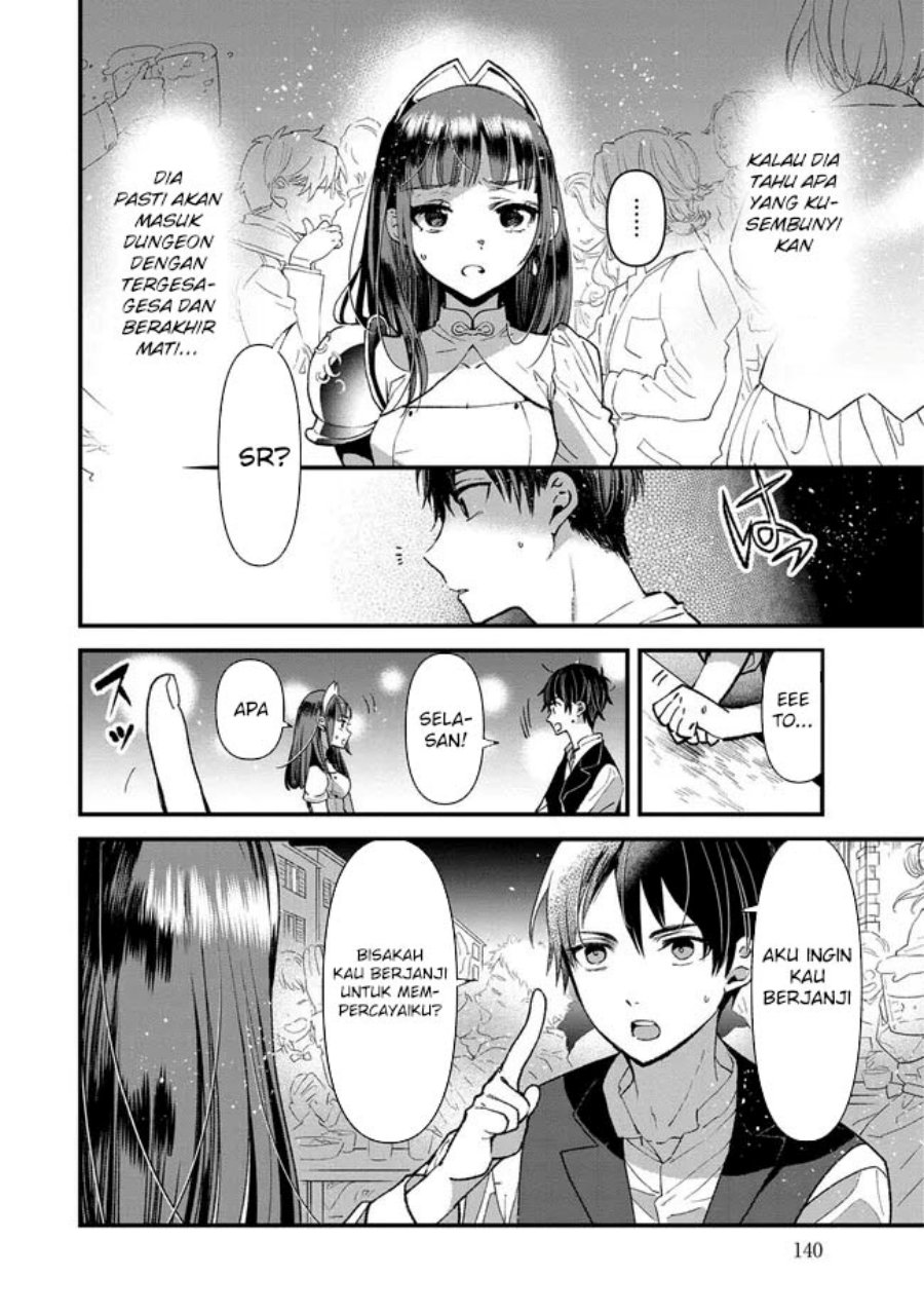 Ore, Yuusha janai desu kara. – VR Sekai no Chouten ni Kunrin Seshi Otoko. Tenseishi, Level 1 no Mushoku kara Restart suru chapter 4