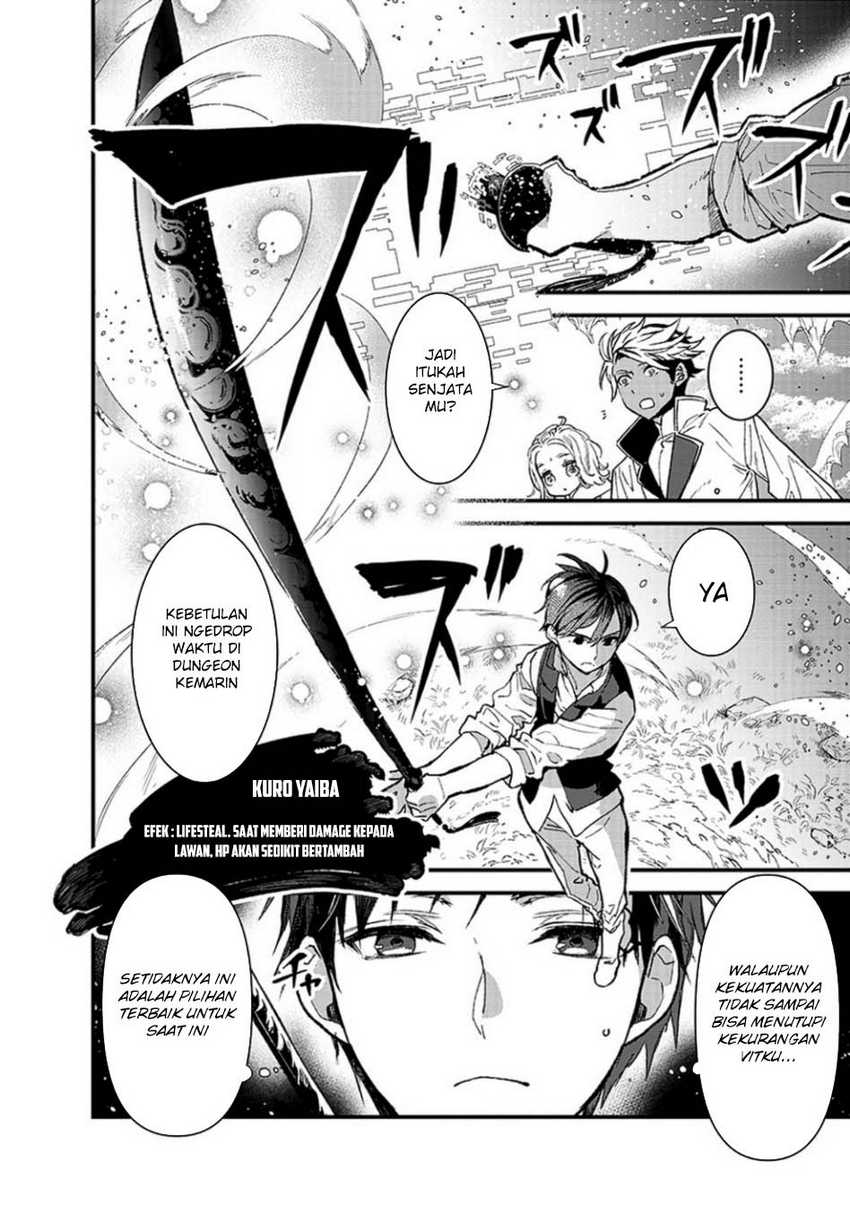 Ore, Yuusha janai desu kara. – VR Sekai no Chouten ni Kunrin Seshi Otoko. Tenseishi, Level 1 no Mushoku kara Restart suru chapter 8