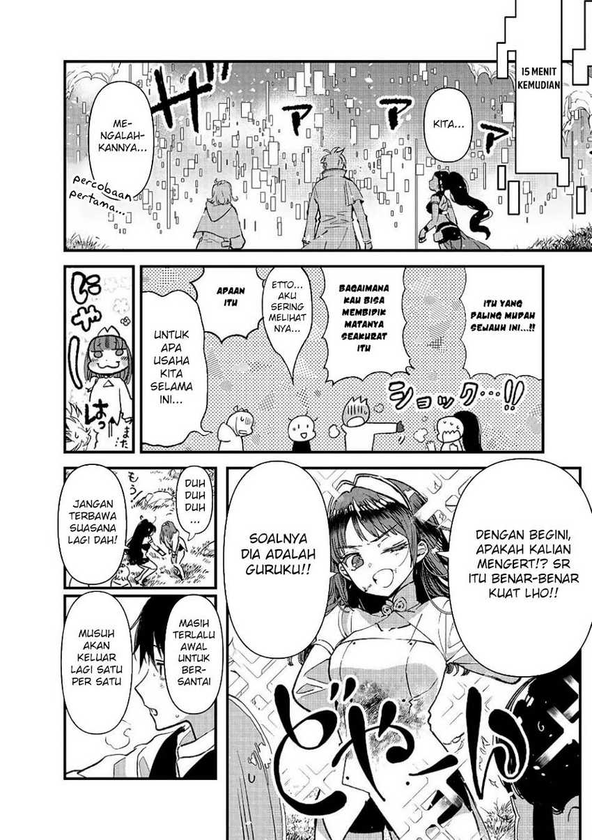 Ore, Yuusha janai desu kara. – VR Sekai no Chouten ni Kunrin Seshi Otoko. Tenseishi, Level 1 no Mushoku kara Restart suru chapter 8