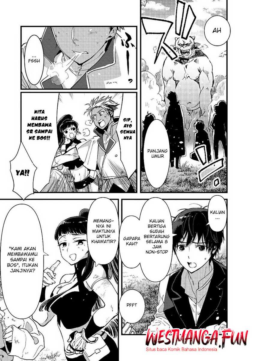 Ore, Yuusha janai desu kara. – VR Sekai no Chouten ni Kunrin Seshi Otoko. Tenseishi, Level 1 no Mushoku kara Restart suru chapter 8