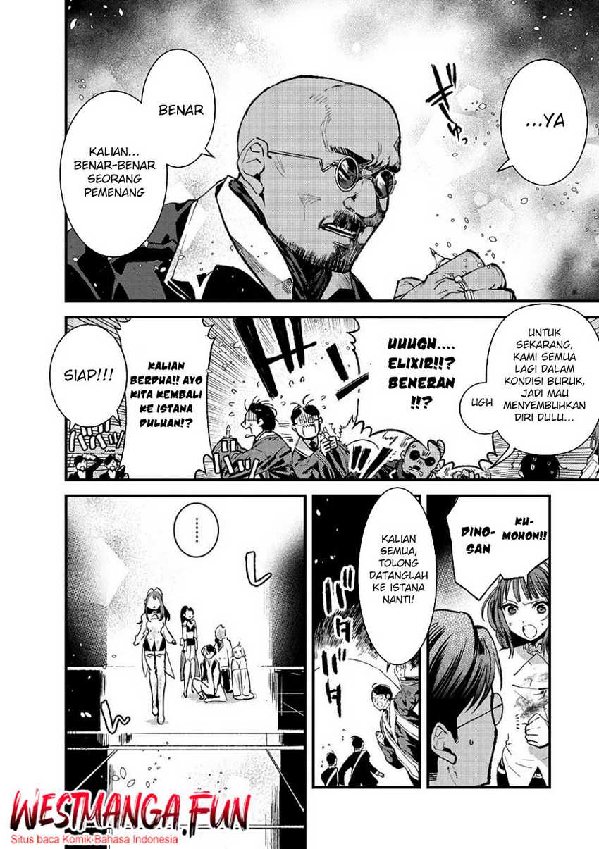 Ore, Yuusha janai desu kara. – VR Sekai no Chouten ni Kunrin Seshi Otoko. Tenseishi, Level 1 no Mushoku kara Restart suru chapter 10