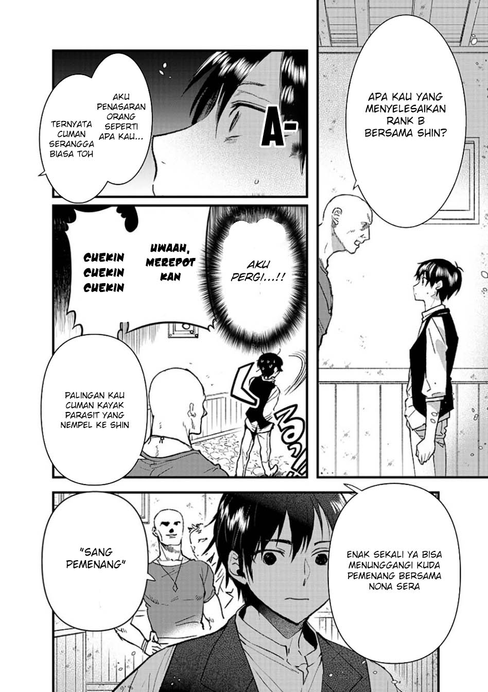 Ore, Yuusha janai desu kara. – VR Sekai no Chouten ni Kunrin Seshi Otoko. Tenseishi, Level 1 no Mushoku kara Restart suru chapter 11
