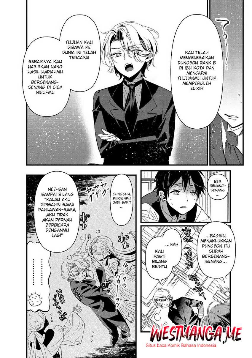 Ore, Yuusha janai desu kara. – VR Sekai no Chouten ni Kunrin Seshi Otoko. Tenseishi, Level 1 no Mushoku kara Restart suru Chapter 13 Bahasa Indonesia