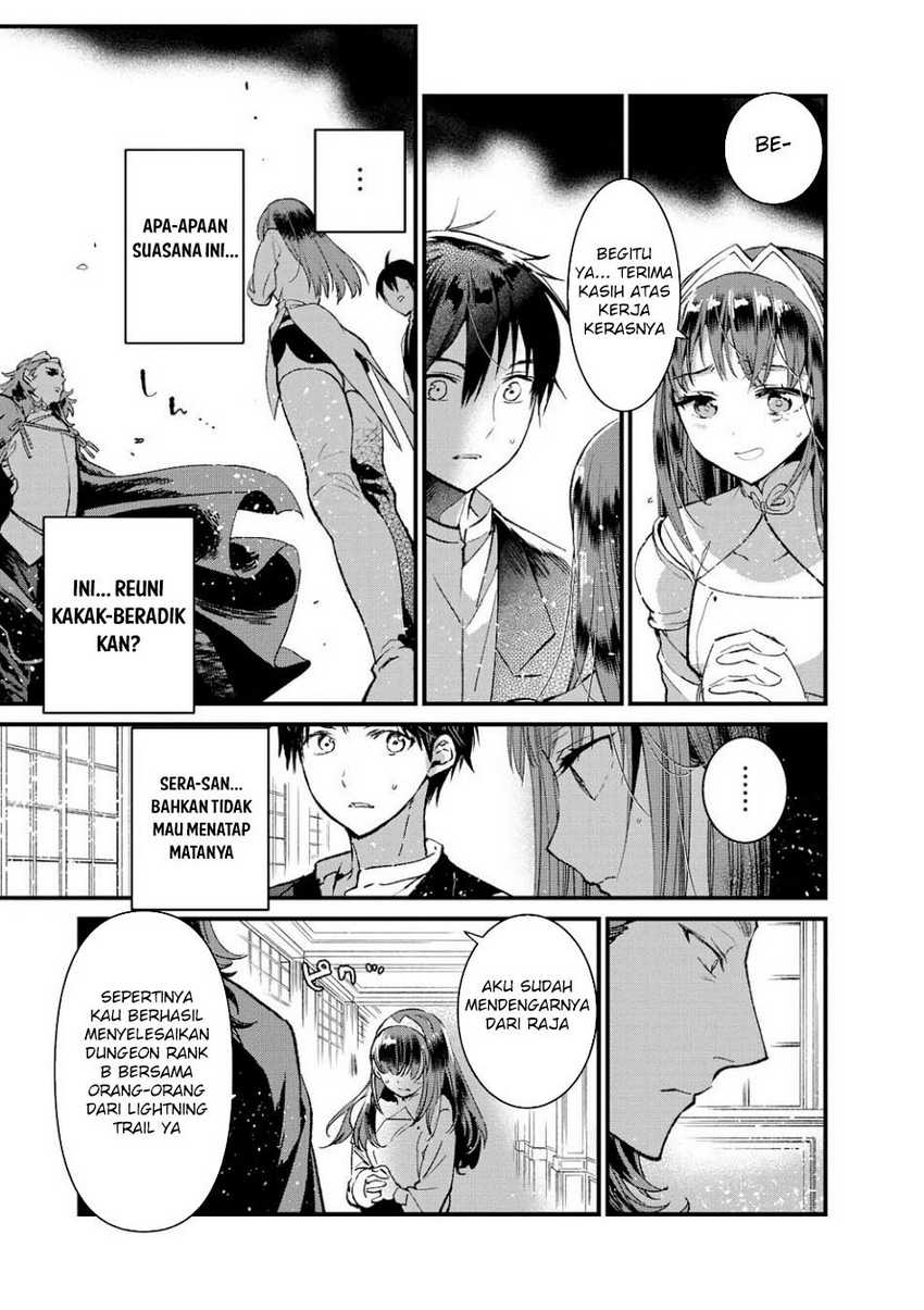Ore, Yuusha janai desu kara. – VR Sekai no Chouten ni Kunrin Seshi Otoko. Tenseishi, Level 1 no Mushoku kara Restart suru Chapter 13 Bahasa Indonesia