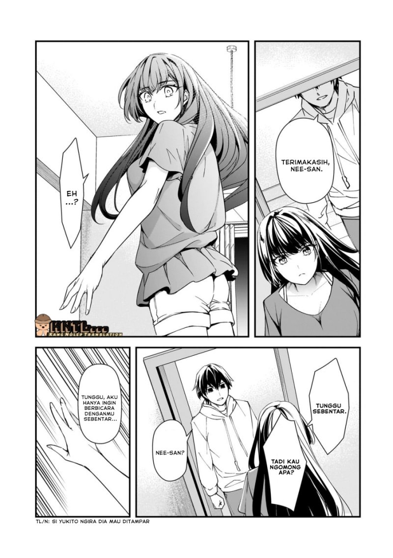 Ore ni Trauma wo Ataeta Joshi-tachi ga Chirachira Mitekuru kedo, Zannen desu ga Teokure desu chapter 15