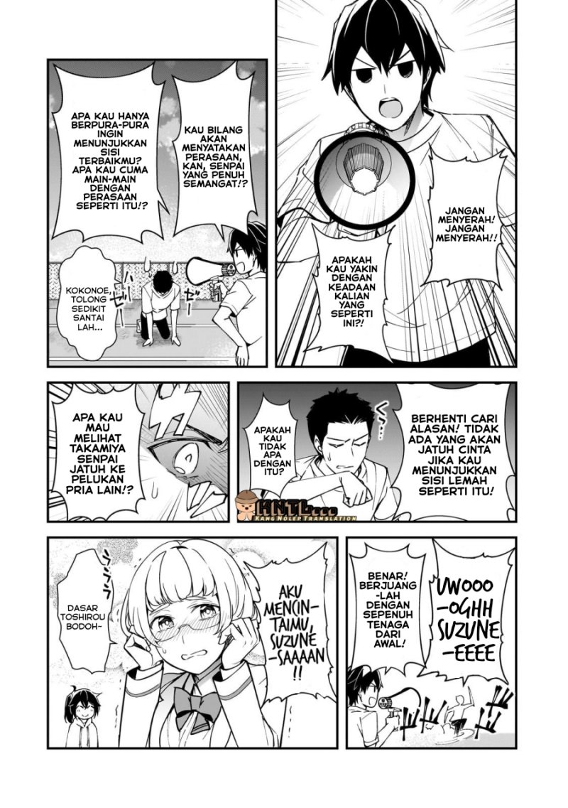 Ore ni Trauma wo Ataeta Joshi-tachi ga Chirachira Mitekuru kedo, Zannen desu ga Teokure desu Chapter 17 Bahasa Indonesia