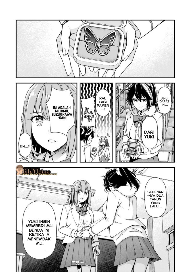 Ore ni Trauma wo Ataeta Joshi-tachi ga Chirachira Mitekuru kedo, Zannen desu ga Teokure desu Chapter 17 Bahasa Indonesia