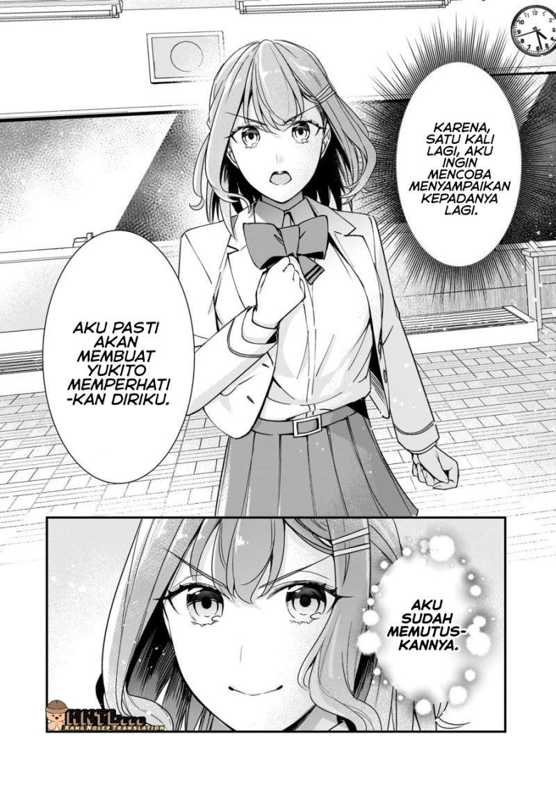 Ore ni Trauma wo Ataeta Joshi-tachi ga Chirachira Mitekuru kedo, Zannen desu ga Teokure desu Chapter 17 Bahasa Indonesia